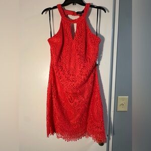 Women’s Guess Lace dress size 12 NWT never worn.